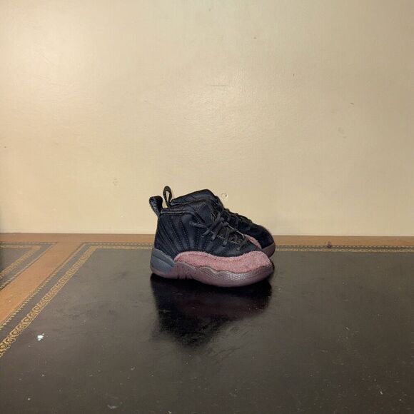 Nike Air Jordan 12 Retro A Ma Maniere Burgundy Black FB2687-001 Toddler Size 5C - Picture 1 of 6